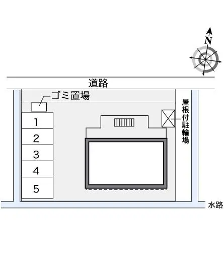 ★手数料０円★川越市山田　月極駐車場（LP）